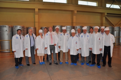 Официальный визит генерального директора МАГАТЭ Юкио Амано на АО "МЦОУ" и АО "АЭХК" (Россия, Ангарск, 20 июня 2015 года)